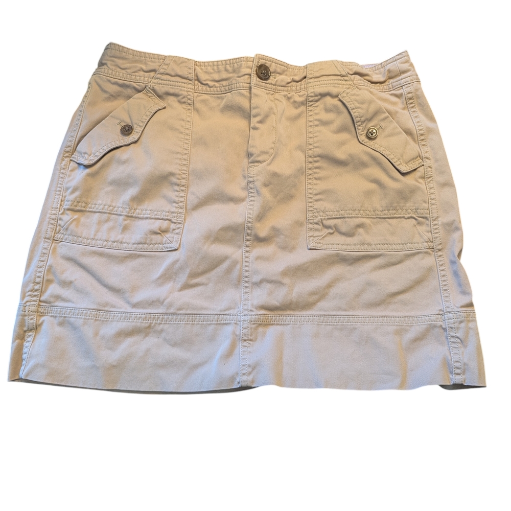 Banana Republic Tan Mini Skirt With Pockets